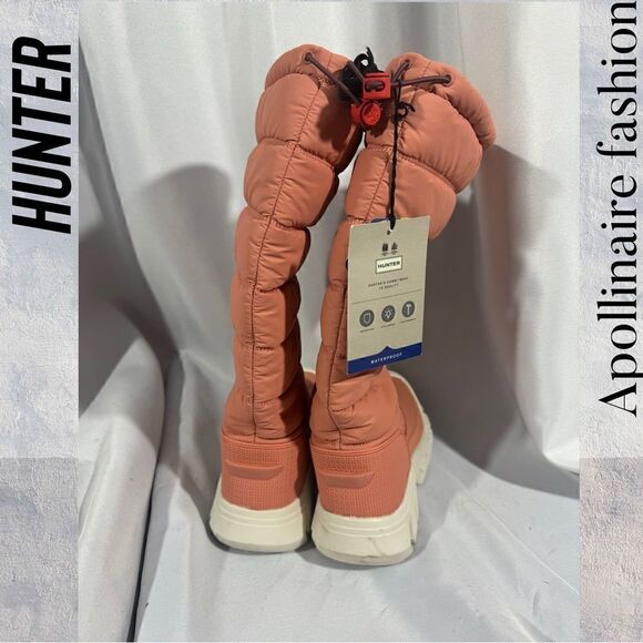 HUNTER INTREPID TALL WINTER BOOTS NWT SIZE 37 EU WATERPROOF - Picture 4 of 11